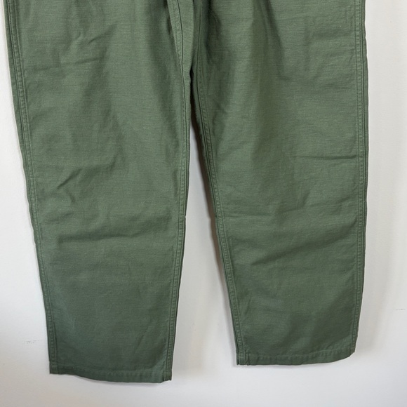 ORSLOW Regular Fit Fatigue Pants Army Green Mens Military Pockets Sz US XL - Picture 7 of 14